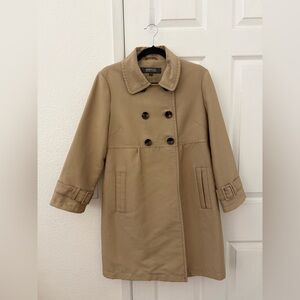 Kenneth Cole Reaction Women’s Beige Trench Coat - Size M